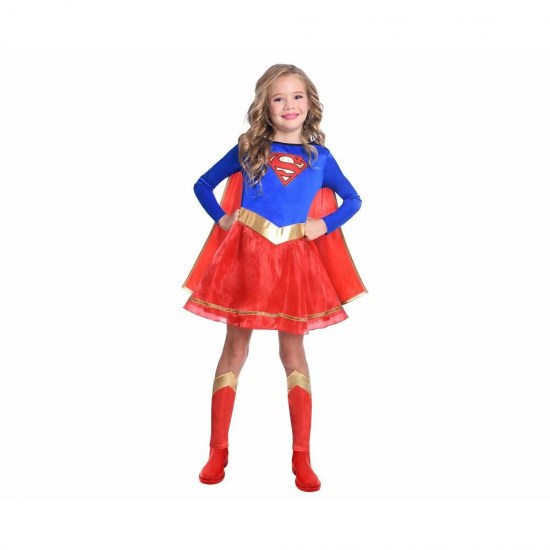9906198 - 6074 - 6075 Supergirl Classic Costume